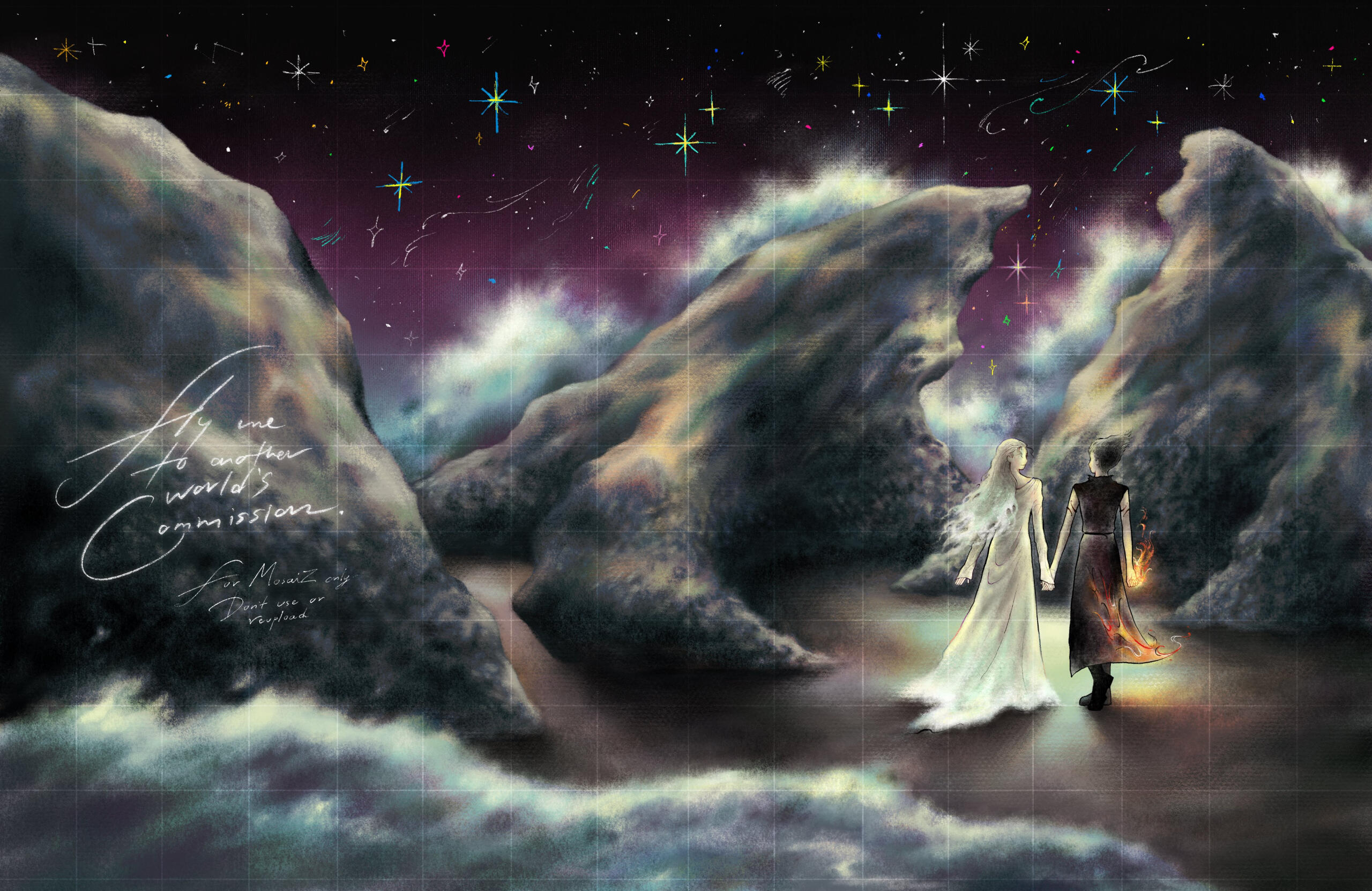 Book Cover Commission for "สิ้นวันที่หนึ่งพัน" by MosaiZ